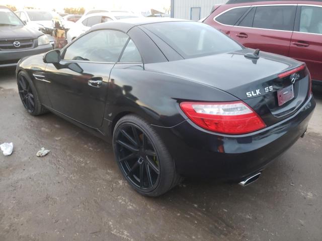 WDDPK4HA2DF071139 - 2013 MERCEDES-BENZ SLK 250 BLACK photo 2