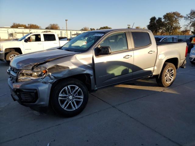 1GCGSBEA6M1296390 - 2021 CHEVROLET COLORADO CHARCOAL photo 1