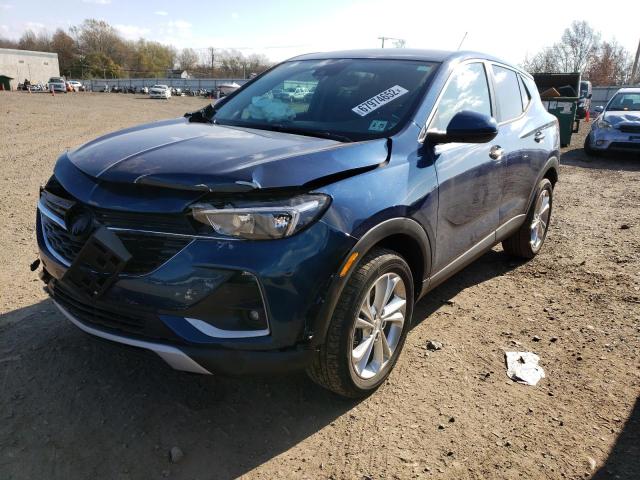 KL4MMCSL7LB115597 - 2020 BUICK ENCORE GX BLUE photo 1