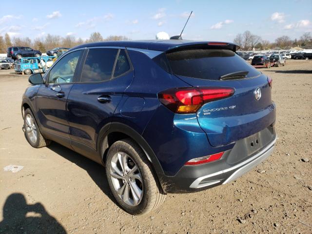 KL4MMCSL7LB115597 - 2020 BUICK ENCORE GX BLUE photo 2