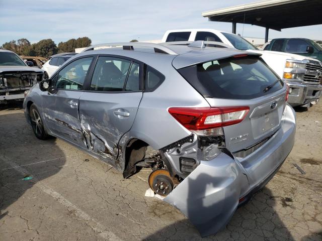 4S3GTAC64K3755505 - 2019 SUBARU IMPREZA PR SILVER photo 2