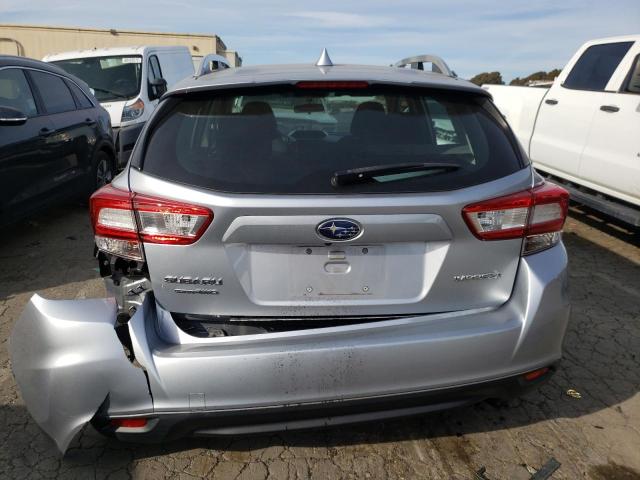 4S3GTAC64K3755505 - 2019 SUBARU IMPREZA PR SILVER photo 6