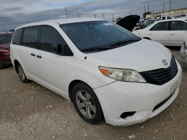 5TDZK3DC7ES475074 - 2014 TOYOTA SIENNA WHITE photo 4