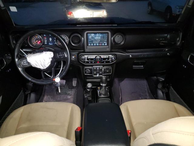 1C4HJXDG5LW312574 - 2020 JEEP WRANGLER U შავი ფოტო 8