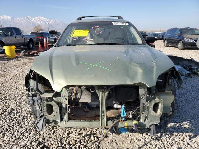 4S4BP61C777303547 - 2007 SUBARU LEGACY OUT GREEN photo 5