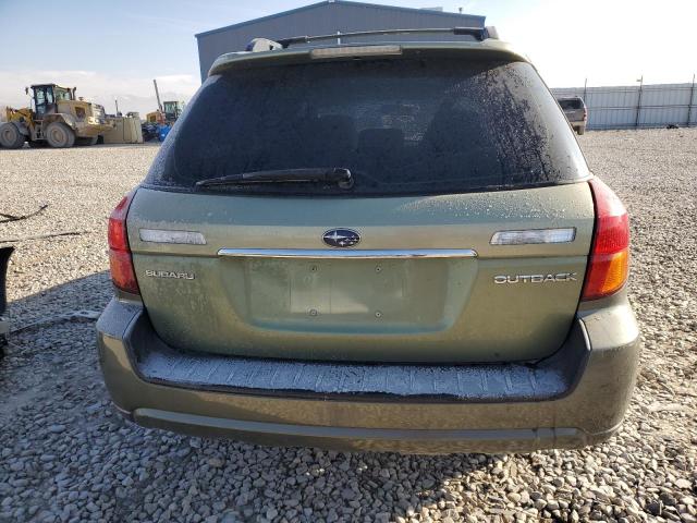 4S4BP61C777303547 - 2007 SUBARU LEGACY OUT GREEN photo 6