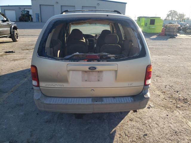 2FMZA51441BA37390 - 2001 FORD WINDSTAR L TAN photo 6