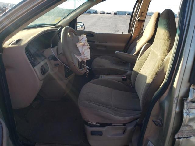 2FMZA51441BA37390 - 2001 FORD WINDSTAR L TAN photo 7