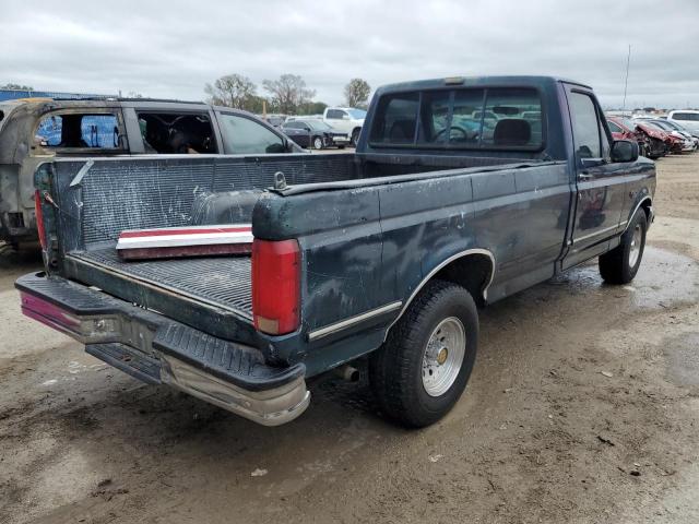 1FTEF15N7NNA33246 - 1992 FORD F150 GREEN photo 3