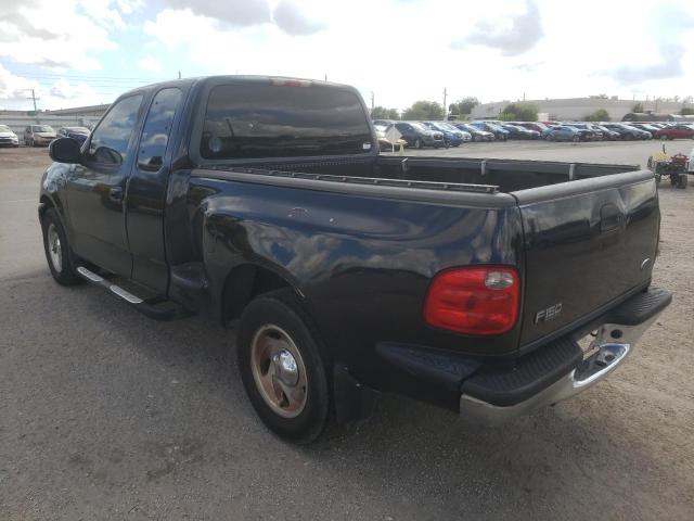 1FTZX07291KA62299 - 2001 FORD F150 BLACK photo 2