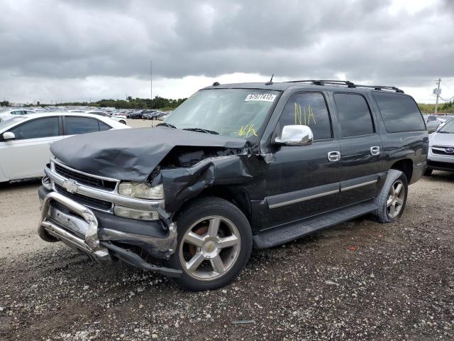 3GNEC16Z54G262064 - 2004 CHEVROLET SUBURAN BLACK photo 1