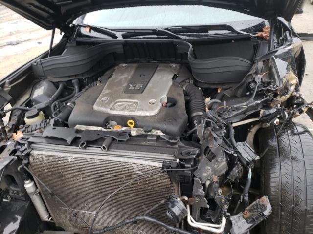 JNKAJ09FX8M351817 - 2008 INFINITI EX35 BASE BLACK photo 11