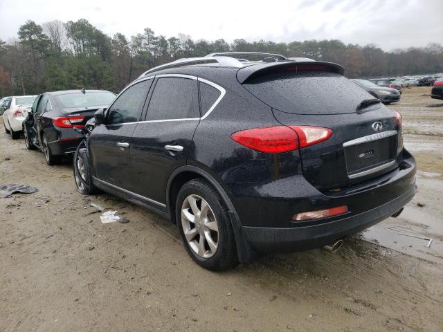 JNKAJ09FX8M351817 - 2008 INFINITI EX35 BASE BLACK photo 2