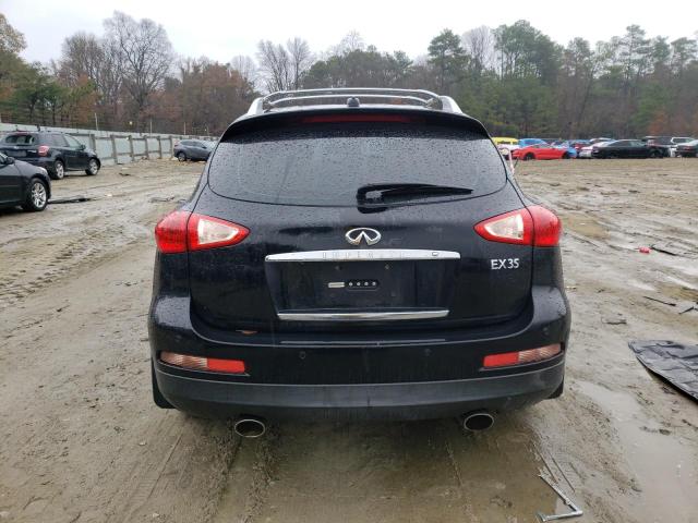 JNKAJ09FX8M351817 - 2008 INFINITI EX35 BASE BLACK photo 6