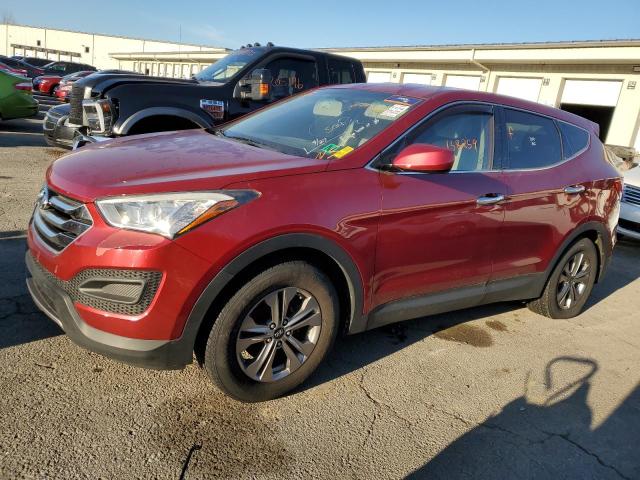 5XYZT3LB8GG359372 - 2016 HYUNDAI SANTA FE S RED photo 1