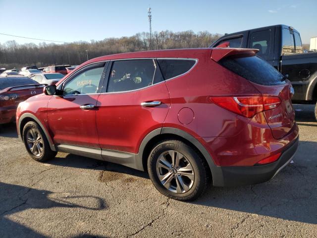 5XYZT3LB8GG359372 - 2016 HYUNDAI SANTA FE S RED photo 2