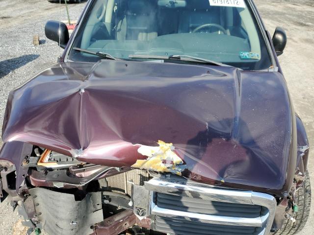 1D4HB58D44F241051 - 2004 DODGE DURANGO LI BURGUNDY photo 12