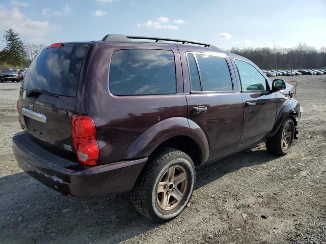 1D4HB58D44F241051 - 2004 DODGE DURANGO LI BURGUNDY photo 3