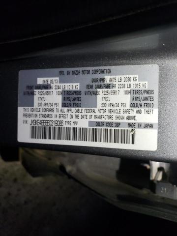 JM3KE4BE6E0319086 - 2014 MAZDA CX-5 SPORT GRAY photo 13