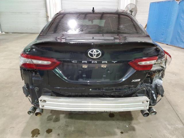 4T1B61HK6KU696857 - 2019 TOYOTA CAMRY XSE BLACK photo 6