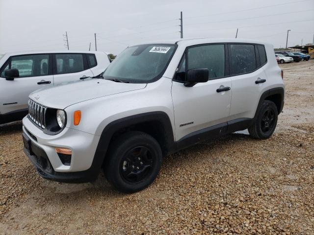 ZACNJDAB8MPN17148 - 2021 JEEP RENEGADE S SILVER photo 1