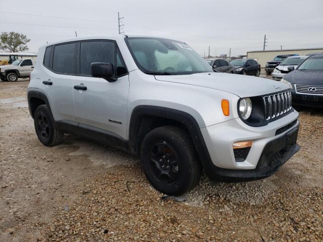 ZACNJDAB8MPN17148 - 2021 JEEP RENEGADE S SILVER photo 4