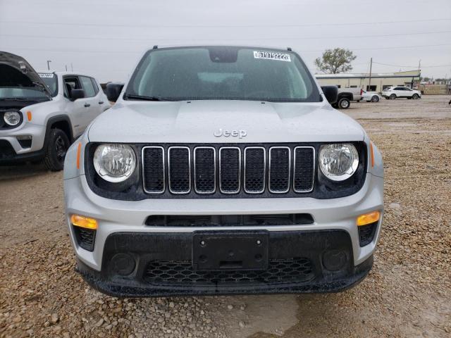ZACNJDAB8MPN17148 - 2021 JEEP RENEGADE S SILVER photo 5
