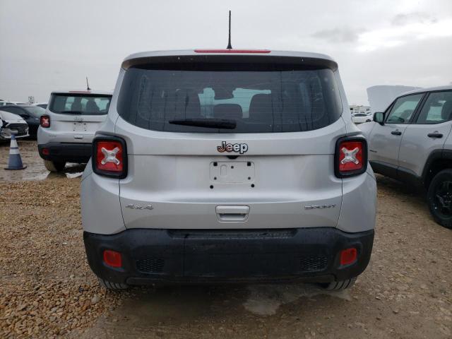 ZACNJDAB8MPN17148 - 2021 JEEP RENEGADE S SILVER photo 6