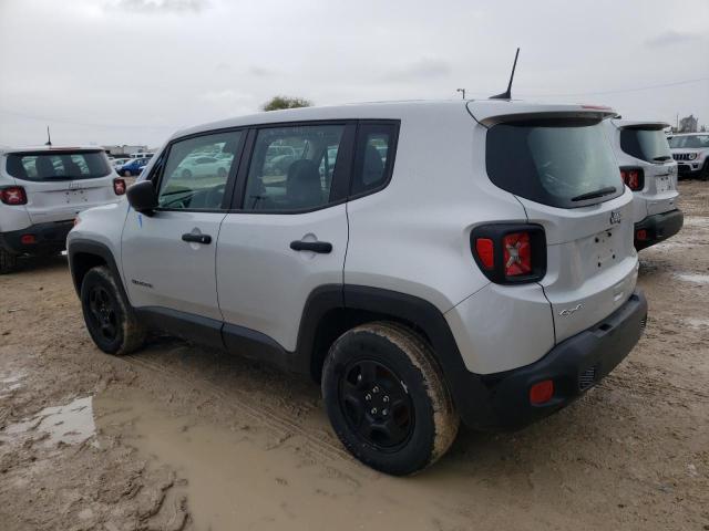 ZACNJDAB0MPN16866 - 2021 JEEP RENEGADE S SILVER photo 2