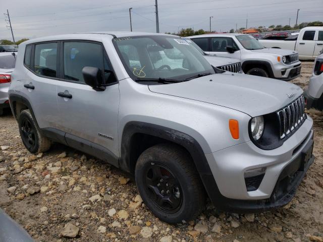 ZACNJDAB2MPN21325 - 2021 JEEP RENEGADE S SILVER photo 4