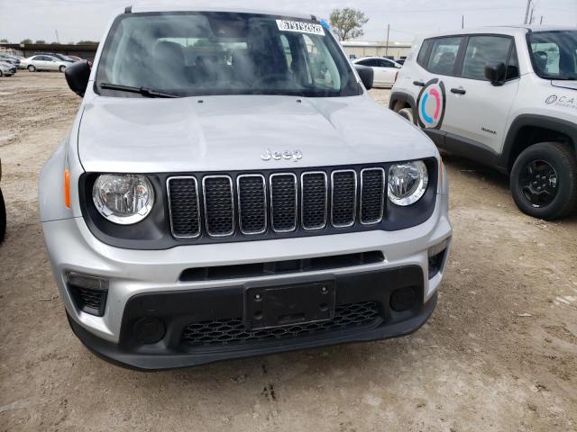 ZACNJDAB2MPN21325 - 2021 JEEP RENEGADE S SILVER photo 5