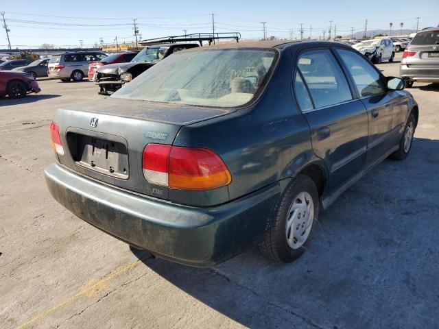 1HGEJ6620TL024298 - 1996 HONDA CIVIC DX GREEN photo 3