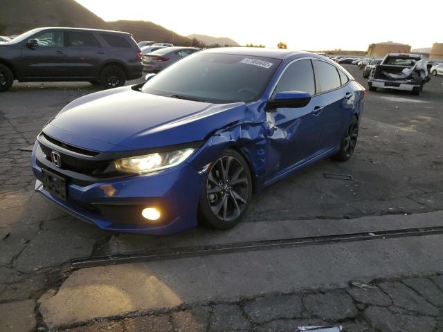 2HGFC2F8XLH570518 - 2020 HONDA CIVIC SPOR 蓝色 照片 1