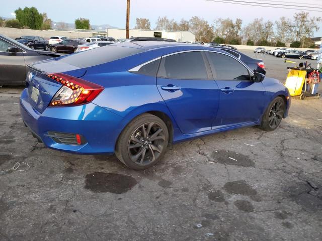 2HGFC2F8XLH570518 - 2020 HONDA CIVIC SPOR 蓝色 照片 3