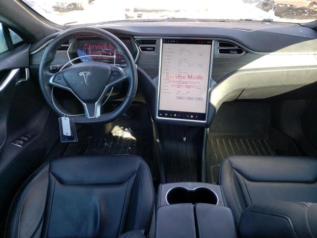 5YJSA1E24GF123477 - 2016 TESLA MODEL S Azul foto 8