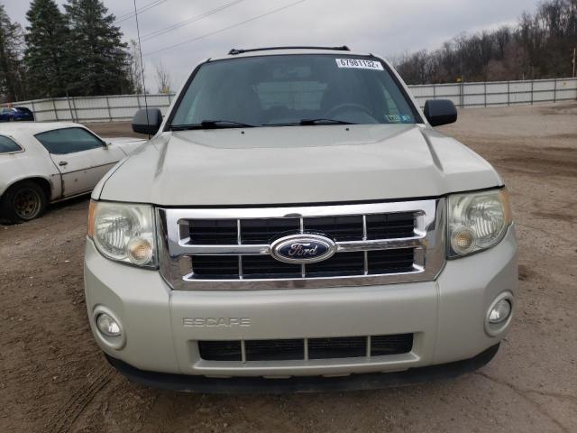 1FMCU93158KA85679 - 2008 FORD ESCAPE XLT CREAM photo 5