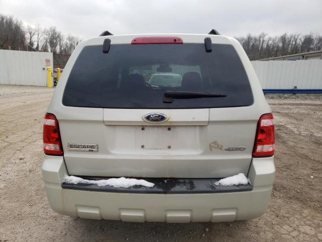 1FMCU93158KA85679 - 2008 FORD ESCAPE XLT CREAM photo 6