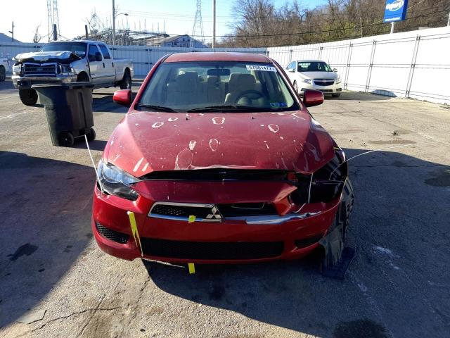 JA32U2FU2BU001566 - 2011 MITSUBISHI LANCER ES/ RED photo 5