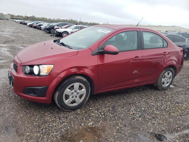 1G1JA5SH9D4244447 - 2013 CHEVROLET SONIC LS MAROON photo 1