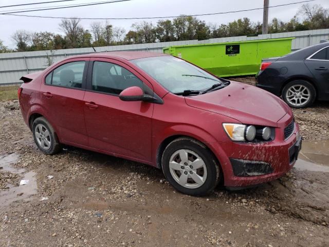 1G1JA5SH9D4244447 - 2013 CHEVROLET SONIC LS MAROON photo 4