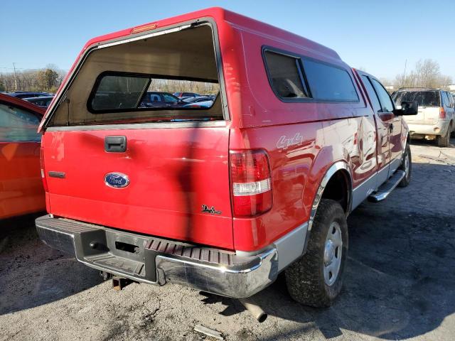 1FTVX14525NB32295 - 2005 FORD F150 RED photo 3