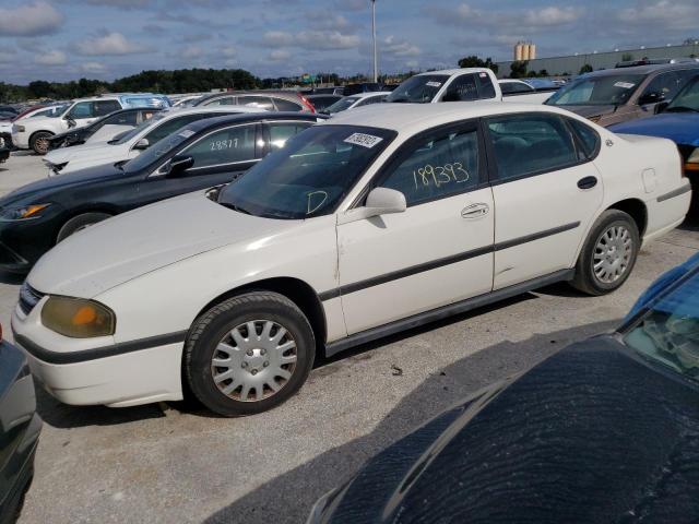 2G1WF52E219357260 - 2001 CHEVROLET IMPALA WHITE photo 1