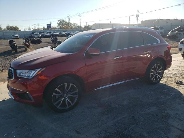 5J8YD4H87KL007796 - 2019 ACURA MDX ADVANC 红色 照片 1