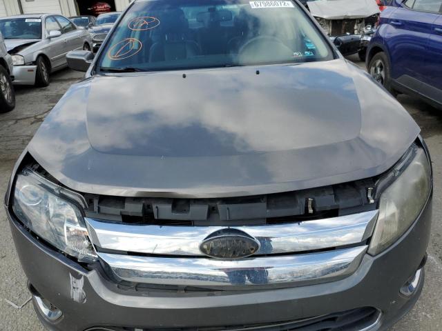 3FAHP0JA5AR399470 - 2010 FORD FUSION SEL GRAY photo 5