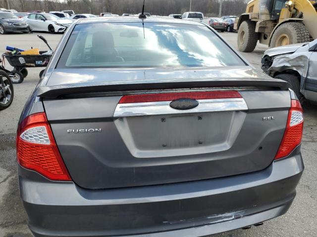 3FAHP0JA5AR399470 - 2010 FORD FUSION SEL GRAY photo 6