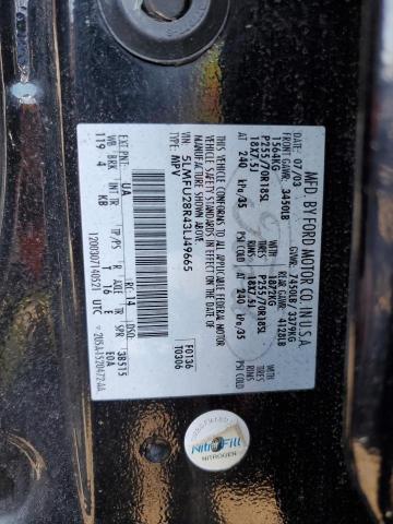 5LMFU28R43LJ49665 - 2003 LINCOLN NAVIGATOR 黑色 照片 13