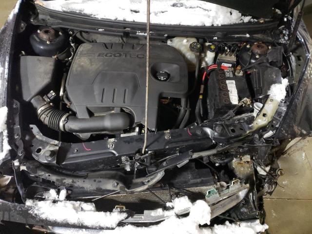 1G1ZC5E06CF201187 - 2012 CHEVROLET MALIBU 1LT შავი ფოტო 11