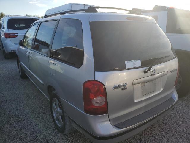 JM3LW28J730350435 - 2003 MAZDA MPV WAGON SILVER photo 2