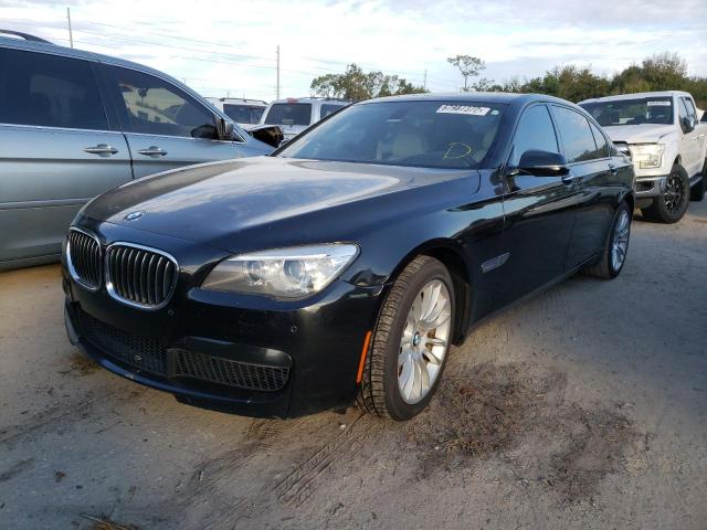 WBAYE8C5XDD132107 - 2013 BMW 7 SERIES BLACK photo 1