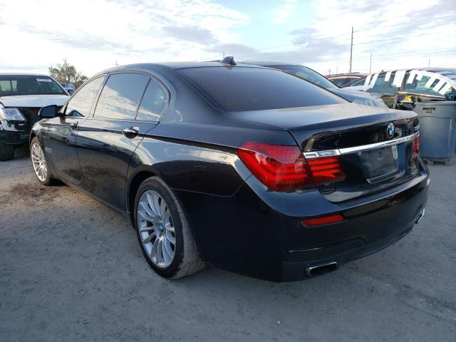 WBAYE8C5XDD132107 - 2013 BMW 7 SERIES BLACK photo 2